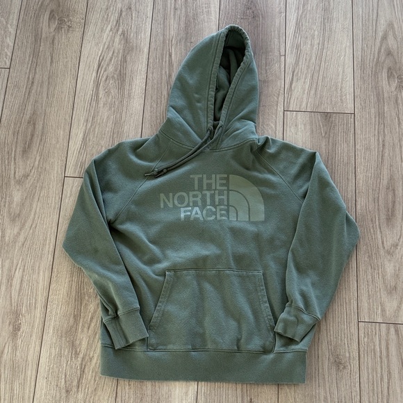 The North Face Tops - The North Face Women's Half Dome Pullover Hoodie Green Medium